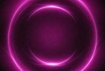 The primary subject of the image is a pink circle, which is the main object, scene, or focus of the image. The setting or background of the image is a dark, starry sky, which adds to the overall atmosphere. The visual style of the image is a combination of photo and digital art, creating a unique and eye-catching visual effect. The colors and mood of the image are predominantly pink, which gives it a warm and inviting feel.