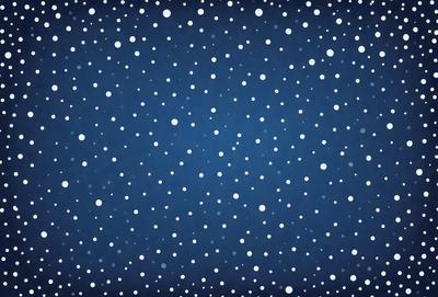 The primary subject of the image is a blue background with a pattern of white stars. The setting is a night sky, and the visual style is a digital art or illustration. The dominant colors are blue and white, creating a calm and serene atmosphere.