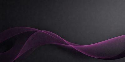 The primary subject of the image is a purple wave or flowing pattern, which is the main object, scene, or focus of the image. The setting or background is a dark or black surface, which provides a contrasting backdrop for the purple wave. The visual style of the image is a combination of digital art and illustration, as it appears to be a digital artwork or illustration of a purple wave. The colors and mood of the image are predominantly purple, creating a sense of calmness and tranquility.