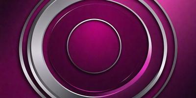The primary subject of the image is a large, purple circle. The setting is a purple background, which creates a striking contrast with the circle. The visual style is a combination of a photo and digital art, giving the image a unique and eye-catching appearance. The dominant colors are purple and pink, creating a warm and inviting atmosphere.
