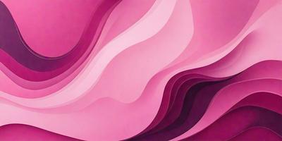 The primary subject of the image is a pink and purple abstract artwork. The setting is a pink background, and the visual style is a combination of digital art and illustration. The dominant colors are pink and purple, creating a warm and vibrant atmosphere.