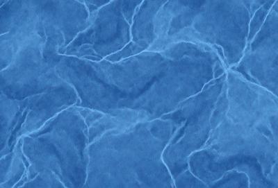 The primary subject of the image is a blue surface with a pattern of swirls and lines. The setting is a blue background, and the visual style appears to be a digital art or illustration. The dominant colors are blue and white, creating a calm and soothing atmosphere.