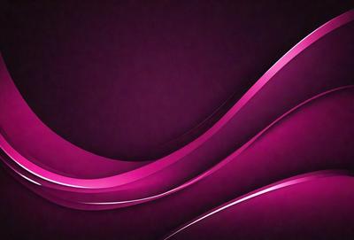 The primary subject of the image is a purple background with a pink and purple wave pattern. The setting is a dark background, which contrasts with the vibrant colors of the wave pattern. The visual style is a combination of digital art and illustration, creating a unique and eye-catching design. The dominant colors are pink and purple, giving the image a warm and inviting atmosphere.
