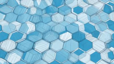 The primary subject of the image is a blue and white patterned surface, which appears to be a glass or a blue and white tile. The setting is a blue and white patterned surface, which is likely a glass or a blue and white tile. The visual style of the image is a close-up of the blue and white patterned surface, which gives a sense of depth and texture. The colors and mood of the image are predominantly blue and white, creating a calm and serene atmosphere.