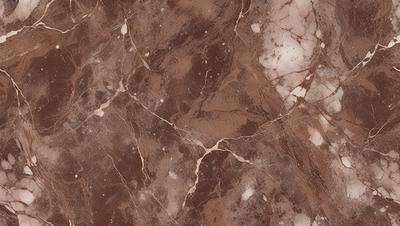 The image features a marble wall with a brown and white color scheme. The wall is covered in a pattern of white spots, giving it a unique and textured appearance. The setting appears to be a room with a brown floor, which complements the marble wall. The visual style of the image is a close-up of the marble wall, showcasing its intricate details and patterns. The colors and mood of the image are warm and earthy, creating a sense of elegance and sophistication.