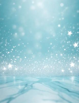 The primary subject of the image is a blue sky filled with stars. The setting is a vast, open space with no visible landmarks or objects. The visual style is a digital art or illustration, creating a sense of depth and beauty. The colors are predominantly blue and white, with the stars adding a touch of sparkle and warmth to the scene. The overall atmosphere is serene and peaceful, evoking a sense of wonder and exploration.