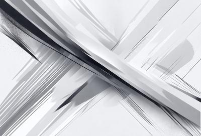The primary subject of the image is a white, abstract art piece. The setting is a white background, which emphasizes the artwork's design. The visual style is a combination of digital art and illustration, creating a unique and intriguing piece. The colors and mood are predominantly white, giving the artwork a clean and minimalist appearance.
