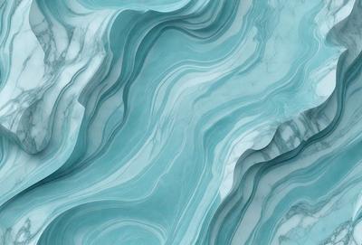 The primary subject of the image is a blue and white marble-like pattern. The setting is a blue and white marble-like surface, which could be a wall or a countertop. The visual style is a close-up of the marble-like pattern, showcasing its intricate details. The colors and mood of the image are predominantly blue and white, giving it a clean and elegant appearance.