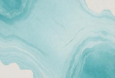 The primary subject of the image is a large body of water, possibly an ocean or a large lake. The water appears to be blue, and it is surrounded by a rocky landscape. The setting is a natural environment, with the water and rocks creating a unique and visually striking scene. The visual style of the image is a combination of photo and digital art, as it captures the beauty of the water and rocks in a realistic yet artistic manner. The colors and mood of the image are serene and calming, with the blue water and the rocky landscape creating a sense of tranquility and natural beauty.