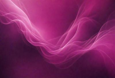 The primary subject of the image is a pink smoke or mist, which is the main focus of the scene. The setting is a purple background, which adds to the overall atmosphere of the image. The visual style appears to be a combination of a photo and digital art, creating a unique and artistic representation of the pink smoke. The colors and mood of the image are predominantly pink and purple, giving it a soft and dreamy appearance.