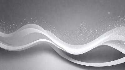 The primary subject of the image is a white, curved surface that resembles a wave or a piece of paper. The setting is a white background, which creates a clean and minimalist visual style. The image appears to be a digital art or illustration, as it features a smooth, flowing design. The colors are predominantly white, which gives the scene a calm and serene atmosphere.