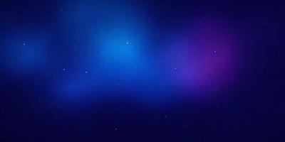 The primary subject of the image is a blue sky with a few stars visible. The setting is a night sky, and the visual style appears to be a photo. The colors and mood of the image are predominantly blue and serene, creating a peaceful atmosphere.