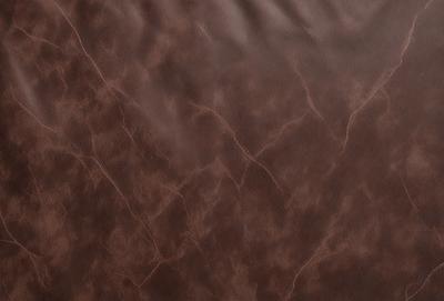 The primary subject of the image is a brown leather surface. The setting is a close-up of the leather, showcasing its texture and pattern. The visual style is a realistic representation of the leather, capturing its natural appearance. The colors and mood of the image are predominantly brown, giving it a warm and earthy feel.