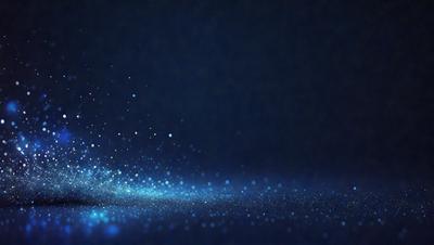 The primary subject of the image is a blue and white light effect, which appears to be a digital art or illustration. The setting is a dark background, which contrasts with the light effect. The visual style is modern and captivating, with the light effect resembling a starburst or a blue and white explosion. The colors and mood of the image are predominantly blue and white, creating a sense of depth and a calming atmosphere.