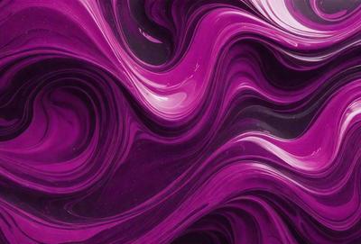 Purple swirls on a purple background.