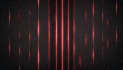 The primary subject of the image is a red line that is stretched across the entire frame. The setting is a black background, which creates a striking contrast with the red line. The visual style appears to be a digital art or illustration, as the line is depicted in a clean and precise manner. The dominant colors are red and black, creating a bold and striking atmosphere.