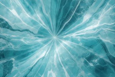 The primary subject of the image is a blue and white swirl pattern, which appears to be a part of a larger blue and white design. The setting is a blue and white marbled surface, which serves as the background for the swirl pattern. The visual style of the image is a combination of photo and digital art, creating a unique and eye-catching design. The dominant colors in the image are blue and white, giving it a calming and soothing atmosphere.