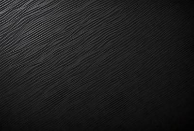The primary subject of the image is a black and white patterned wallpaper. The setting is a black background, which contrasts with the patterned wallpaper. The visual style is a close-up of the wallpaper, showcasing its intricate design. The colors and mood of the image are predominantly black and white, giving it a classic and timeless appearance.