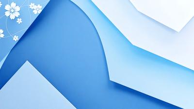The primary subject of the image is a blue wall with a patterned design. The setting is a room with a white background. The visual style is a digital art or illustration, creating a unique and eye-catching design. The dominant colors are blue and white, giving the image a calm and soothing atmosphere.