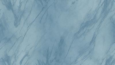 The primary subject of the image is a blue marble wall with a pattern of white veins. The setting is a room with a blue marble wall, and the visual style is a photo. The dominant colors are blue and white, creating a calm and serene atmosphere.