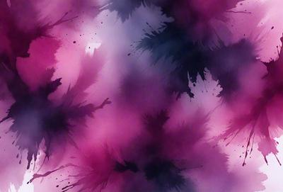 The primary subject of the image is a close-up of a pink and purple floral pattern. The setting is a pink and purple background, which creates a vibrant and lively atmosphere. The visual style is a combination of digital art and illustration, giving the image a unique and artistic appearance. The dominant colors in the image are pink and purple, which evoke a sense of warmth and femininity.