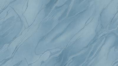 The primary subject of the image is a blue and white marbled wall. The setting is a room with a blue and white marbled wall as the main focus. The visual style is a photo of the marbled wall. The dominant colors are blue and white, creating a calm and soothing atmosphere.