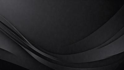 The primary subject of the image is a black background with a pattern of swirls and curves. The setting is a dark room, and the visual style appears to be a combination of a photo and a digital art or illustration. The colors and mood of the image are predominantly dark and moody, with the swirls and curves adding a sense of depth and intricacy to the overall composition.