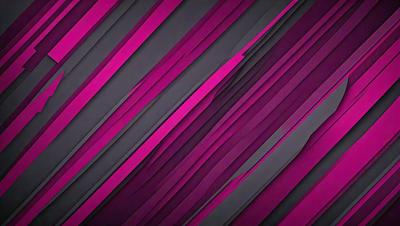 The primary subject of the image is a purple and black striped pattern. The setting is a black background, and the visual style appears to be a digital art or illustration. The dominant colors are purple and black, creating a bold and striking atmosphere.
