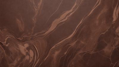 The primary subject of the image is a brown and white marbled surface, which appears to be a wall or a piece of art. The setting is a room with a brown and white marbled wall, and the visual style is a close-up of the marbled surface. The colors and mood of the image are warm and earthy, with the brown and white marbled pattern creating a sense of depth and texture.