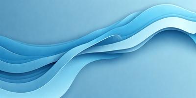 The primary subject of the image is a blue wave, which is the main focus of the scene. The wave is depicted in a digital art style, giving it a modern and visually appealing appearance. The setting is a blue background, which complements the blue wave and adds to the overall atmosphere of the image. The colors and mood of the image are predominantly blue, creating a sense of calmness and tranquility.