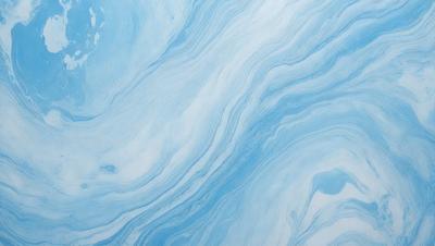 The primary subject of the image is a blue and white swirling pattern, which appears to be a painting or a digital artwork. The setting is a blue and white background, which complements the swirling pattern. The visual style is a combination of painting and digital art, creating a unique and eye-catching design. The colors and mood of the image are predominantly blue and white, giving it a calming and serene atmosphere.