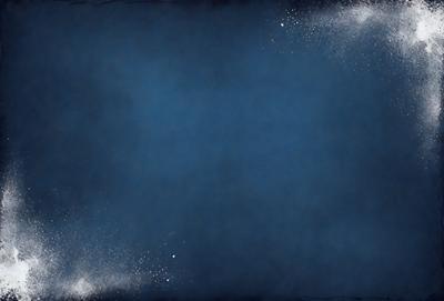 The primary subject of the image is a large, dark blue canvas with a few white stars scattered across it. The setting is a night sky, and the visual style appears to be a combination of a photo and digital art. The colors are predominantly dark blue and white, creating a calm and serene atmosphere.