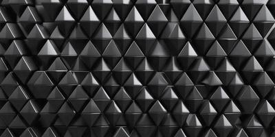 The primary subject of the image is a black and white patterned wall. The setting is a black and white wall, which gives the image a classic and timeless appearance. The visual style is a close-up of the wall, showcasing the intricate pattern. The colors and mood of the image are predominantly black and white, creating a sense of depth and contrast.