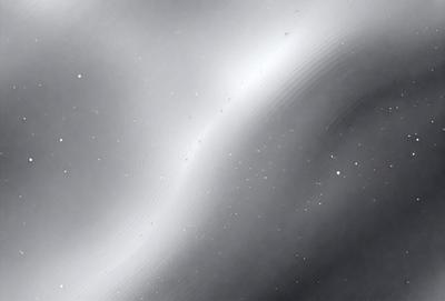 The primary subject of the image is a white, curved surface with a pattern of stars on it. The setting appears to be a black background, which contrasts with the white surface. The visual style of the image is a combination of digital art and illustration, creating a unique and intriguing design. The dominant colors in the image are white and black, giving it a clean and modern appearance. The overall atmosphere of the image is one of creativity and artistic expression.