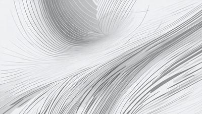 The primary subject of the image is a white, curved, and flowing design, which appears to be a digital art or illustration. The setting is a white background, which provides a clean and minimalist appearance. The visual style is modern and contemporary, with a focus on the flowing lines and shapes. The colors and mood are predominantly white, creating a sense of simplicity and elegance.