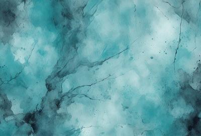 The primary subject of the image is a blue and white painting of a tree. The setting is a blue and white background, which adds to the overall visual style. The painting appears to be a digital art or illustration, creating a unique and artistic atmosphere. The dominant colors in the painting are blue and white, which contribute to a calm and serene mood.