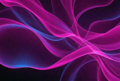 The primary subject of the image is a pink and purple swirl, which appears to be a digital art or illustration. The setting is a dark background, which contrasts with the vibrant colors of the swirl. The visual style suggests that the image is a creative and artistic representation of the swirl, rather than a photo or a real-life scene. The dominant colors of the swirl are pink and purple, creating a warm and inviting atmosphere.