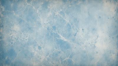 The primary subject of the image is a blue and white wall with a textured surface. The setting is a room with a blue and white color scheme. The visual style is a combination of a photo and a digital art, illustration, or drawing. The dominant colors are blue and white, creating a calm and soothing atmosphere.