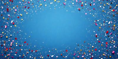 The primary subject of the image is a blue background with a white star pattern. The setting is a blue surface, possibly a wall or a table, with the star pattern covering it. The visual style is a combination of a photo and digital art, creating a unique and eye-catching design. The colors and mood of the image are predominantly blue and white, giving it a calm and serene atmosphere.
