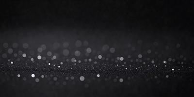 The primary subject of the image is a close-up of a black background with a pattern of white dots. The setting is a dark room, and the visual style appears to be a digital art or illustration. The dominant colors are black and white, creating a moody and dramatic atmosphere.