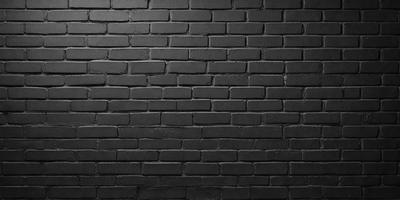 The primary subject of the image is a brick wall. The setting is a dark room, and the visual style is a black and white photo. The dominant colors are black and white, creating a moody atmosphere.