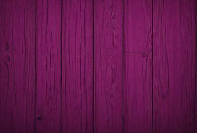 Purple wood flooring.