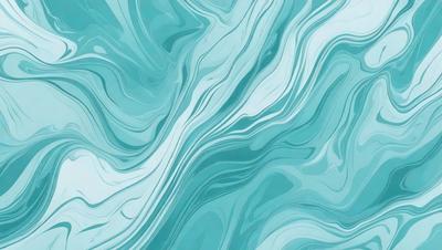 The primary subject of the image is a blue and white marbled pattern, which is the main object, scene, or focus of the image. The setting or background is a blue and white marbled surface, which is visible. The visual style of the image is a digital art or illustration, as it is a digital representation of a marbled pattern. The dominant colors in the image are blue and white, creating a calm and soothing atmosphere.