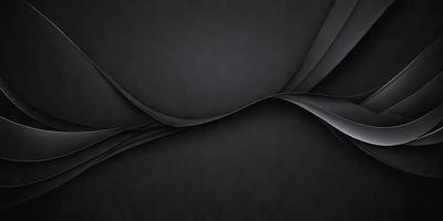 The primary subject of the image is a black and white design, which appears to be a digital art or illustration. The setting is a black background, and the visual style is modern and minimalistic. The colors and mood of the image are predominantly dark and moody, with a sense of depth and complexity.