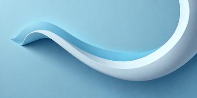 The primary subject of the image is a white and blue wave, which is the main object, scene, or focus of the image. The wave is depicted on a blue surface, which serves as the setting or background. The visual style of the image is a combination of photo and digital art, as it appears to be a photo of a digital art piece. The colors and mood of the image are predominantly blue and calming, creating a serene atmosphere.