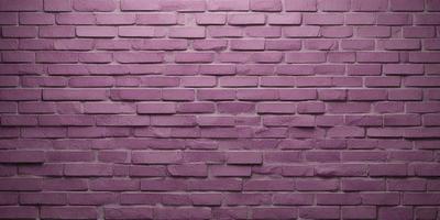 The primary subject of the image is a purple brick wall. The setting is a brick wall, and the visual style is a photo. The dominant colors are purple and pink, creating a warm and inviting atmosphere.