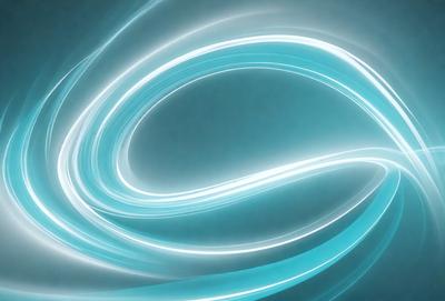 The primary subject of the image is a blue light, which appears to be a lightning bolt or a bright blue streak. The setting is a dark background, which contrasts with the bright blue light. The visual style of the image is digital art, as it appears to be a digital illustration or a digital drawing. The colors and mood of the image are predominantly blue, creating a sense of energy and movement.