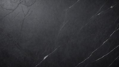 The primary subject of the image is a black marble wall. The setting is a dark room, and the visual style is a close-up of the marble wall. The colors and mood of the image are predominantly dark, with the black marble wall being the main focus.