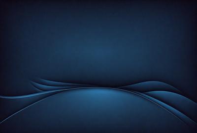 The primary subject of the image is a blue background with a wave-like pattern. The setting is a dark blue sky, and the visual style is a digital art or illustration. The dominant colors are blue and black, creating a calm and serene atmosphere.