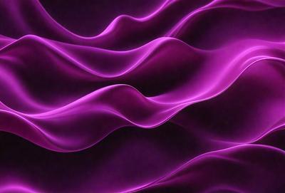 The primary subject of the image is a purple wave, which is the main object, scene, or focus of the image. The setting or background features a purple surface, which adds to the overall atmosphere of the image. The visual style of the image is a combination of photo and digital art, creating a unique and eye-catching representation of the purple wave. The colors and mood of the image are predominantly purple, giving it a calming and serene appearance.